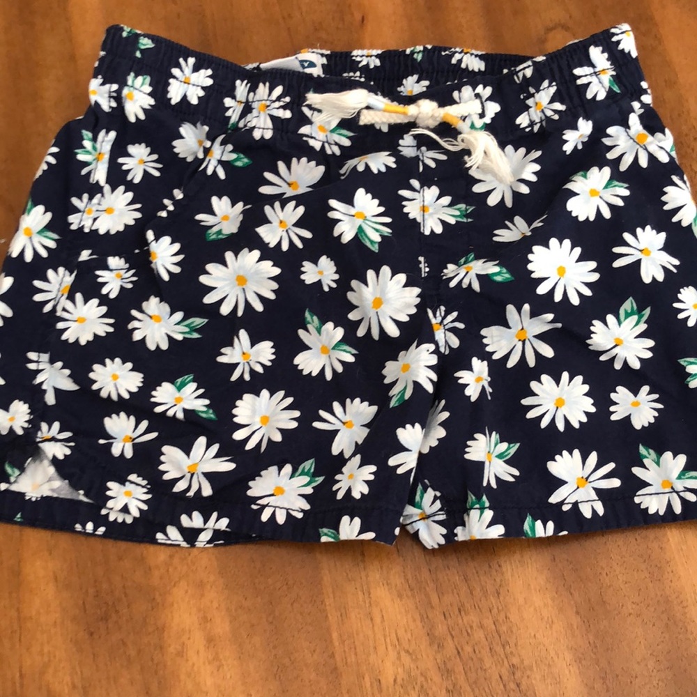 adorable cute spring kids flower shorts